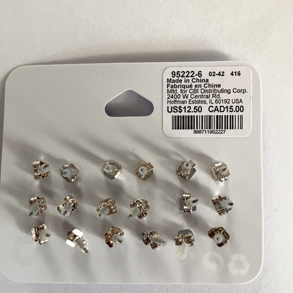Claire’s (9) pairs of various earrings, NWT
- In Original Sealed Packagi… - Picture 3 of 3